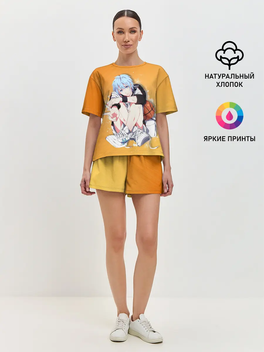 Женская пижама с шортами / Баскетбол Куроко