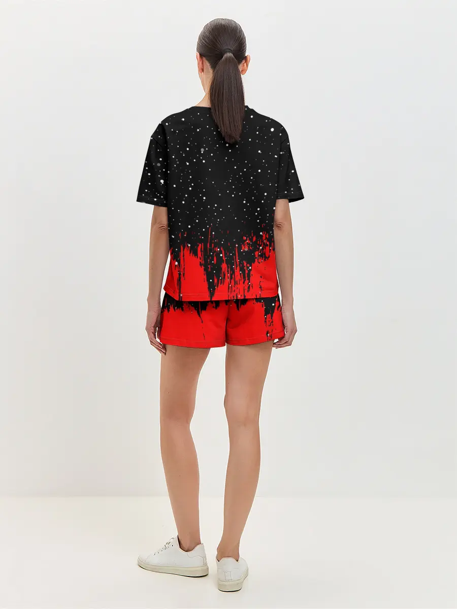 Женская пижама с шортами / AMONG US - НЕ ВЕРЬ НИКОМУ