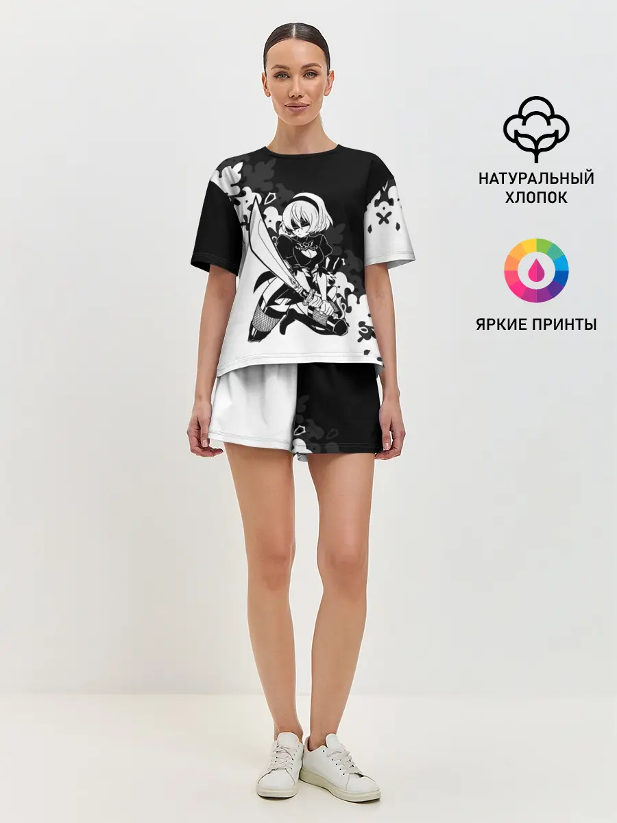 Женская пижама с шортами / NIER AUTOMATA