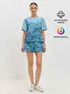 Женская пижама с шортами / Иней