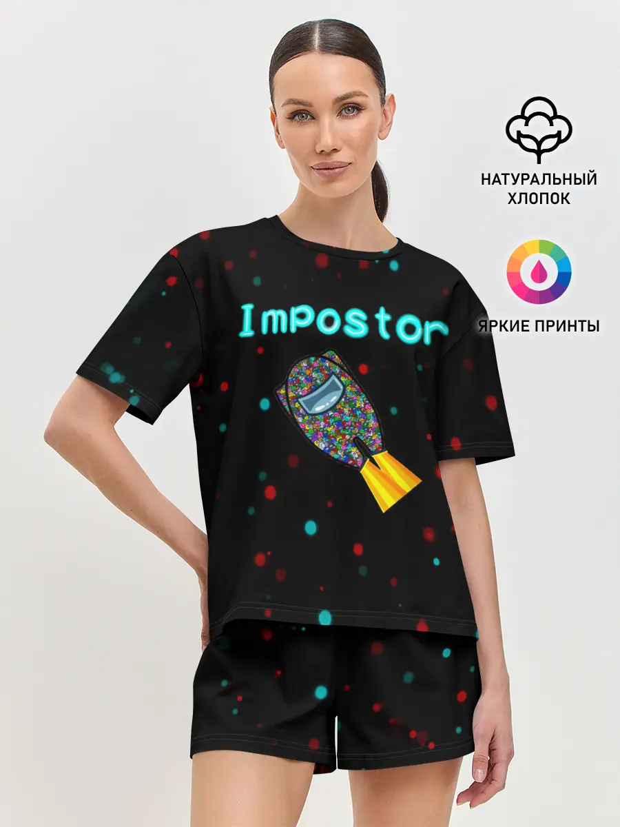 Женская пижама с шортами / Impostor
