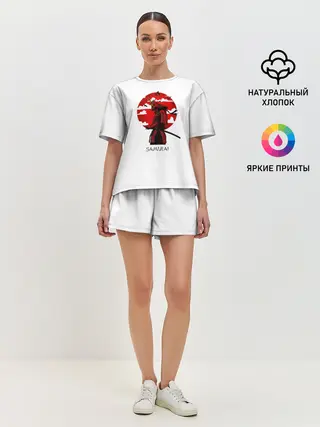 Женская пижама с шортами / Samurai