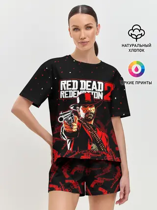 Женская пижама с шортами / RED DEAD REDEMPTION 2