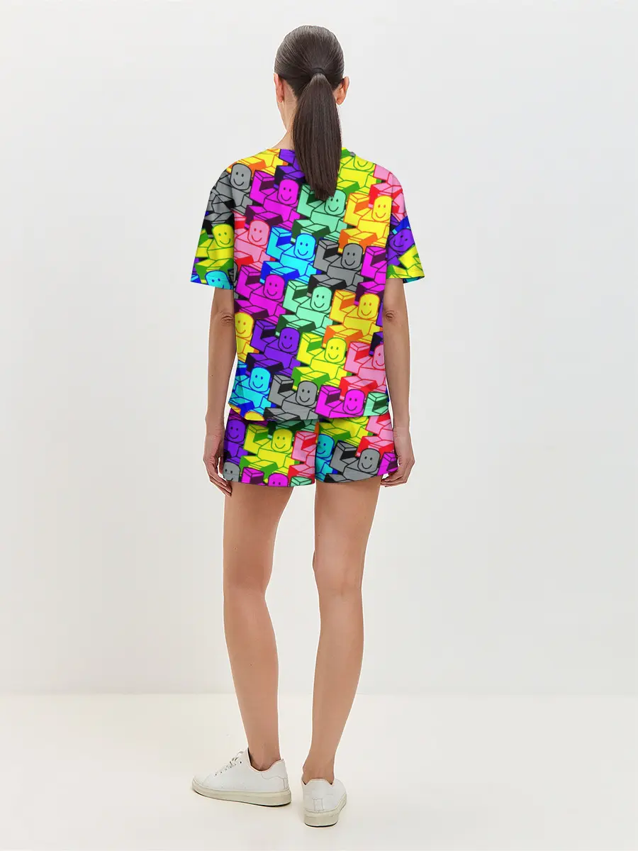 Женская пижама с шортами / ROBLOX