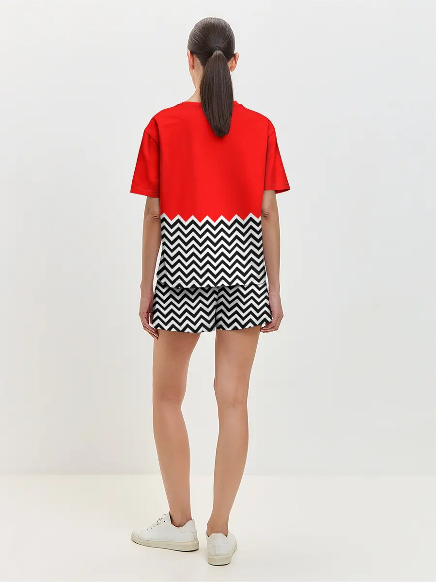 Женская пижама с шортами / Twin Peaks