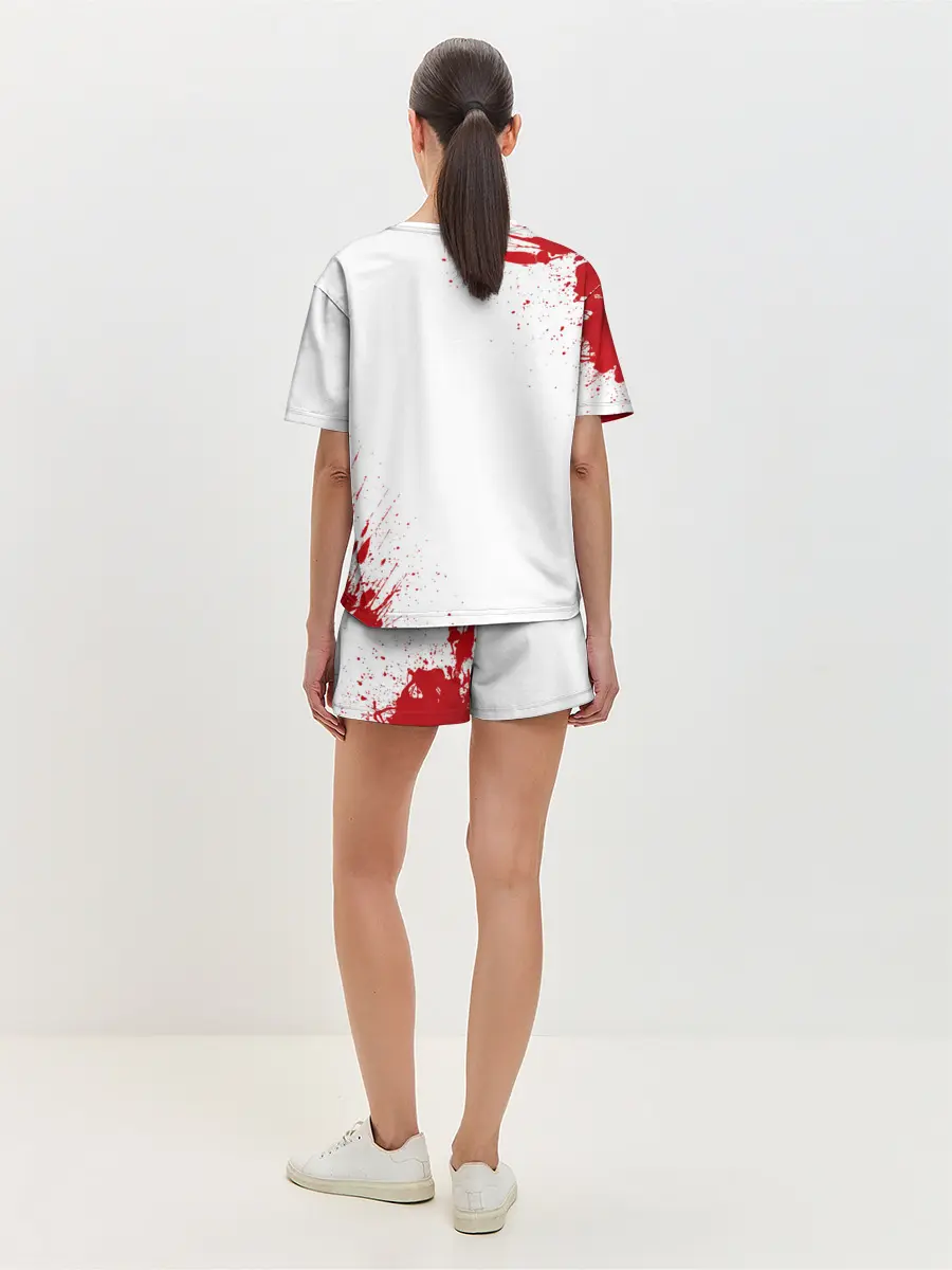 Женская пижама с шортами / AMONG US - МОНСТР