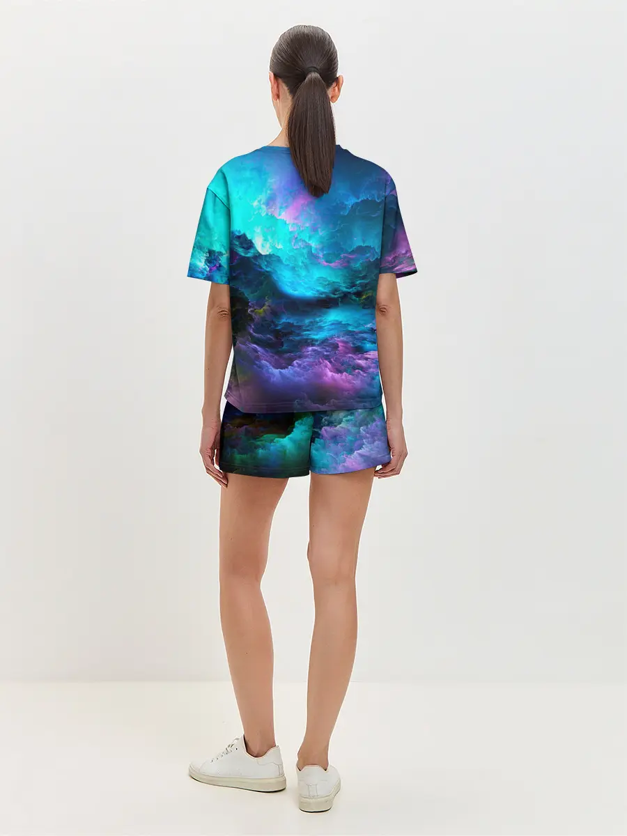 Женская пижама с шортами / Among Us