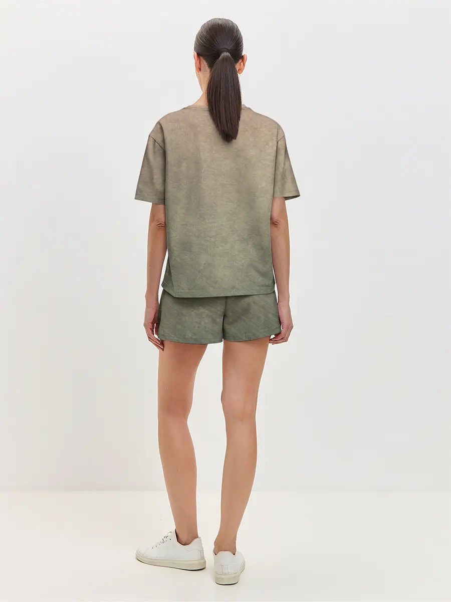 Женская пижама с шортами / Пейзаж