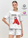 Женская пижама с шортами / Among Us
