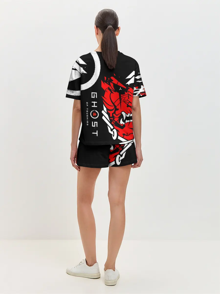 Женская пижама с шортами / Ghost of Tsushima