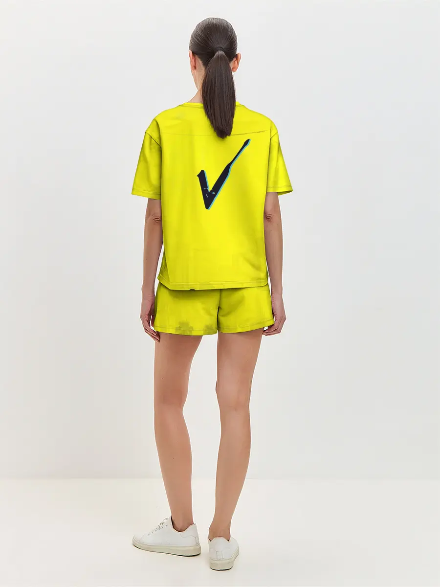 Женская пижама с шортами / Cyberpunk 2077