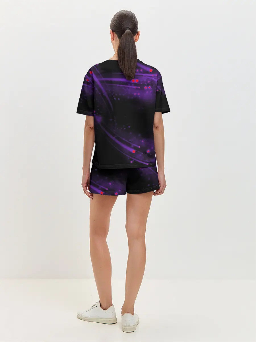 Женская пижама с шортами / Among Us Rock Star