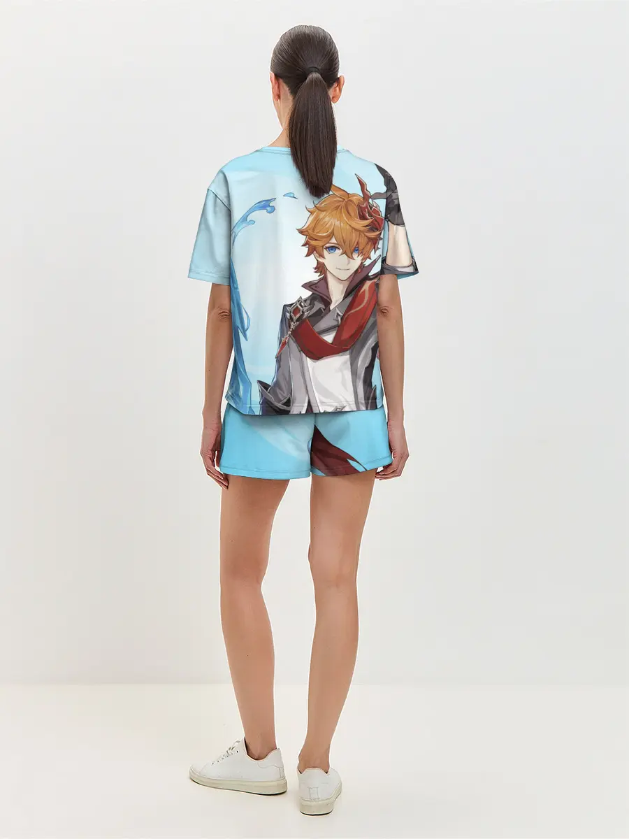 Женская пижама с шортами / GENSHIN IMPACT, ТАРТАЛЬЯ