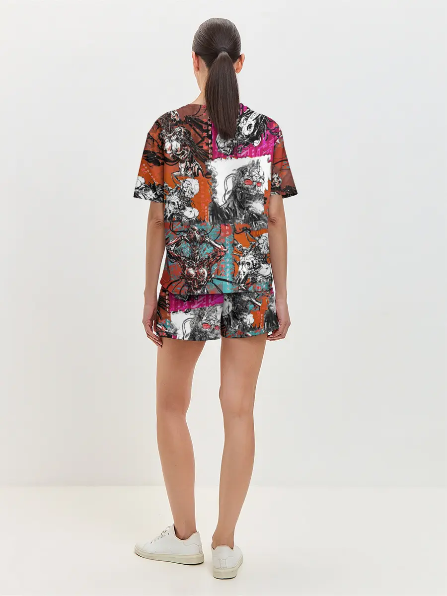 Женская пижама с шортами / Cyberpunk 2077