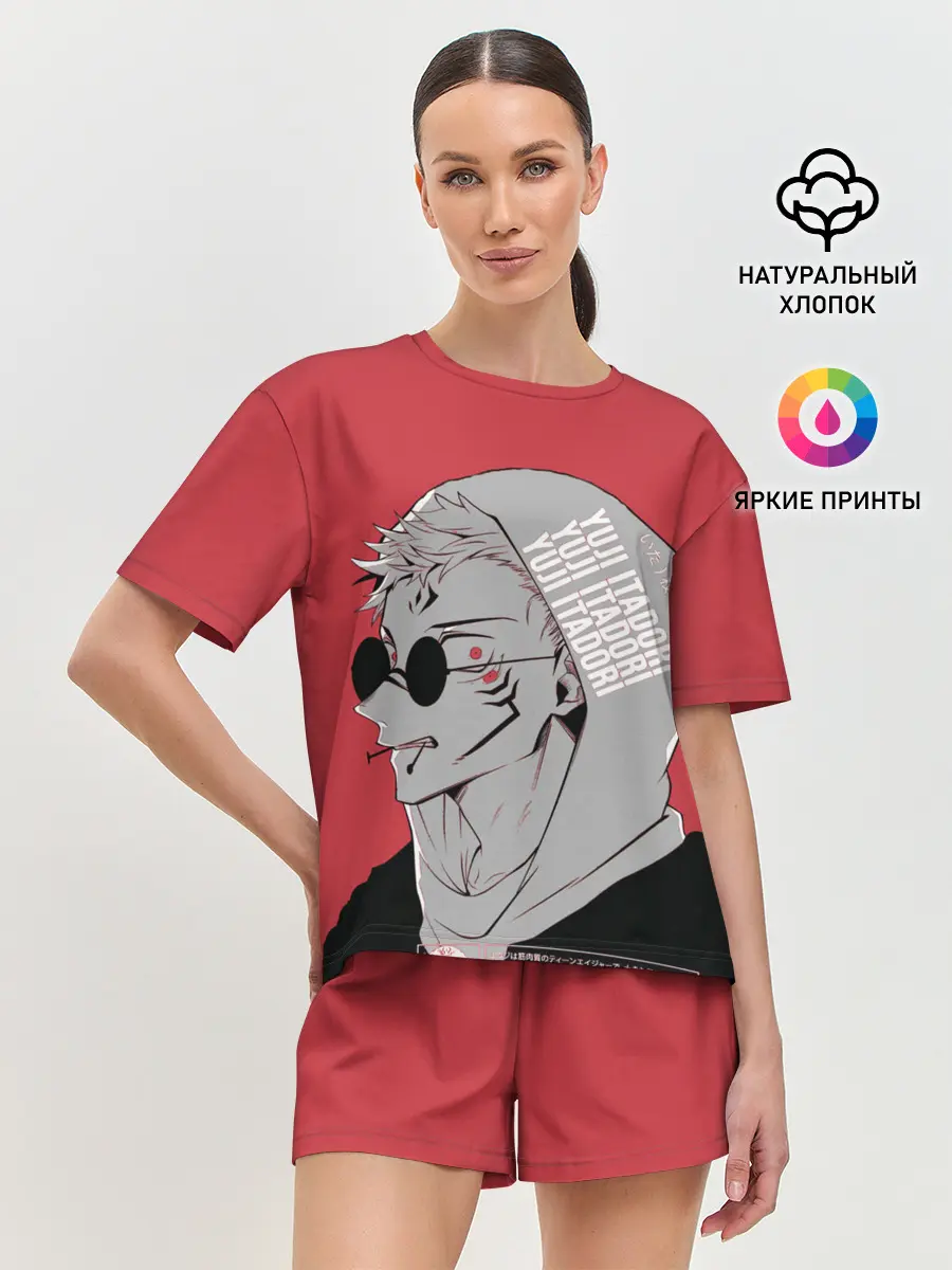 Женская пижама с шортами / Магическая битва, jujutsu