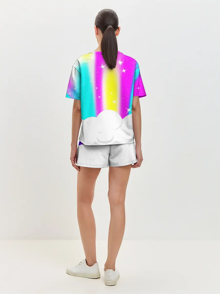 Женская пижама с шортами / AMONG US UNICORN