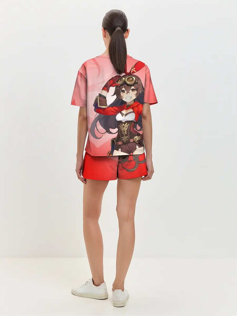 Женская пижама с шортами / GENSHIN IMPACT, ЭМБЕР,