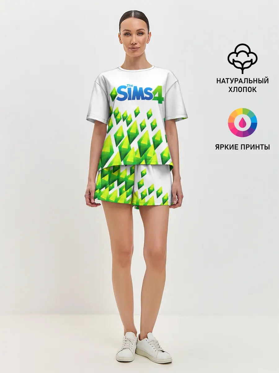 Женская пижама с шортами / THE SIMS 4