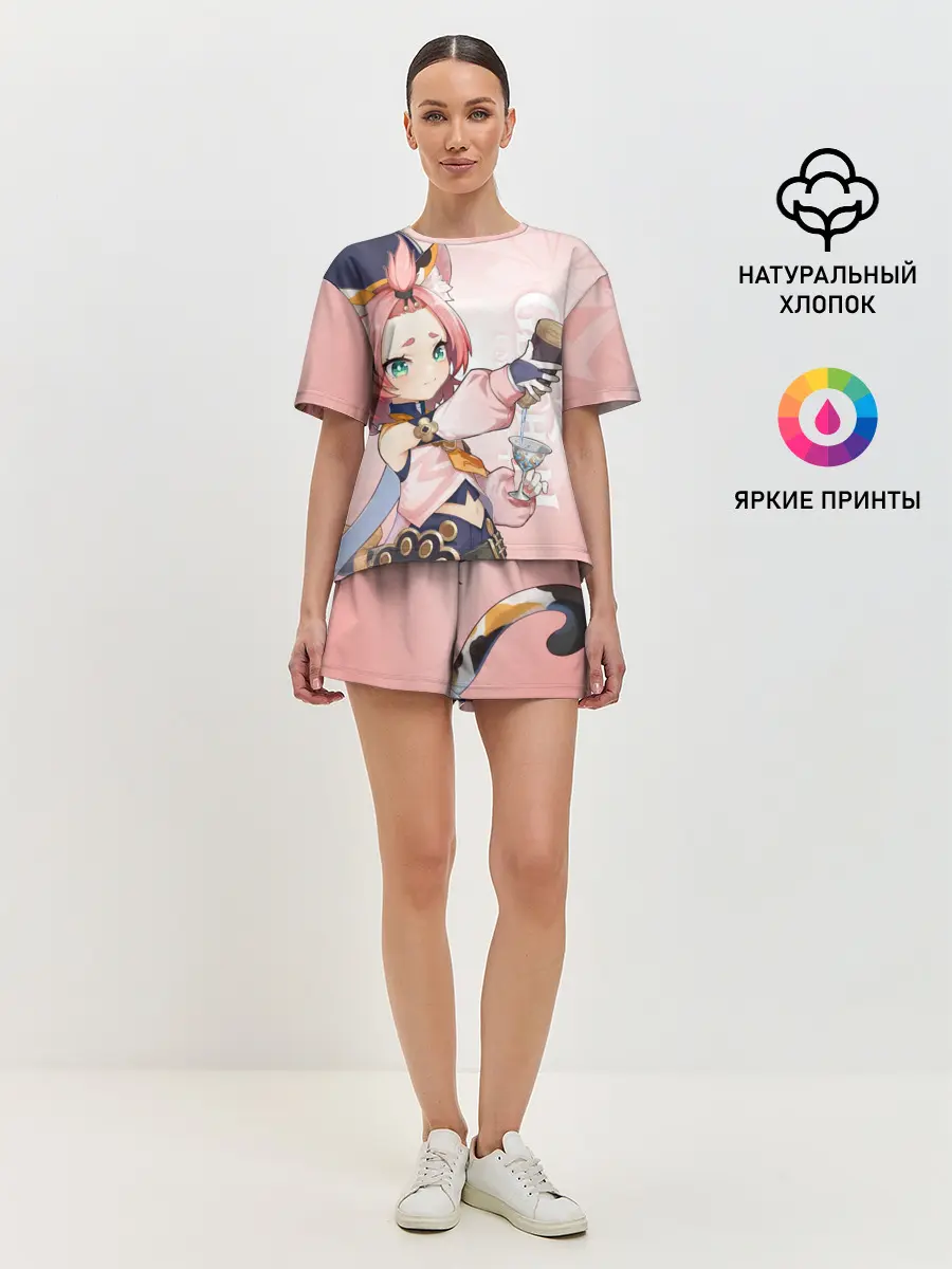 Женская пижама с шортами / GENSHIN IMPACT, ДИОНА