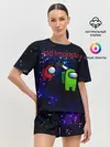 Женская пижама с шортами / Among us Impostor