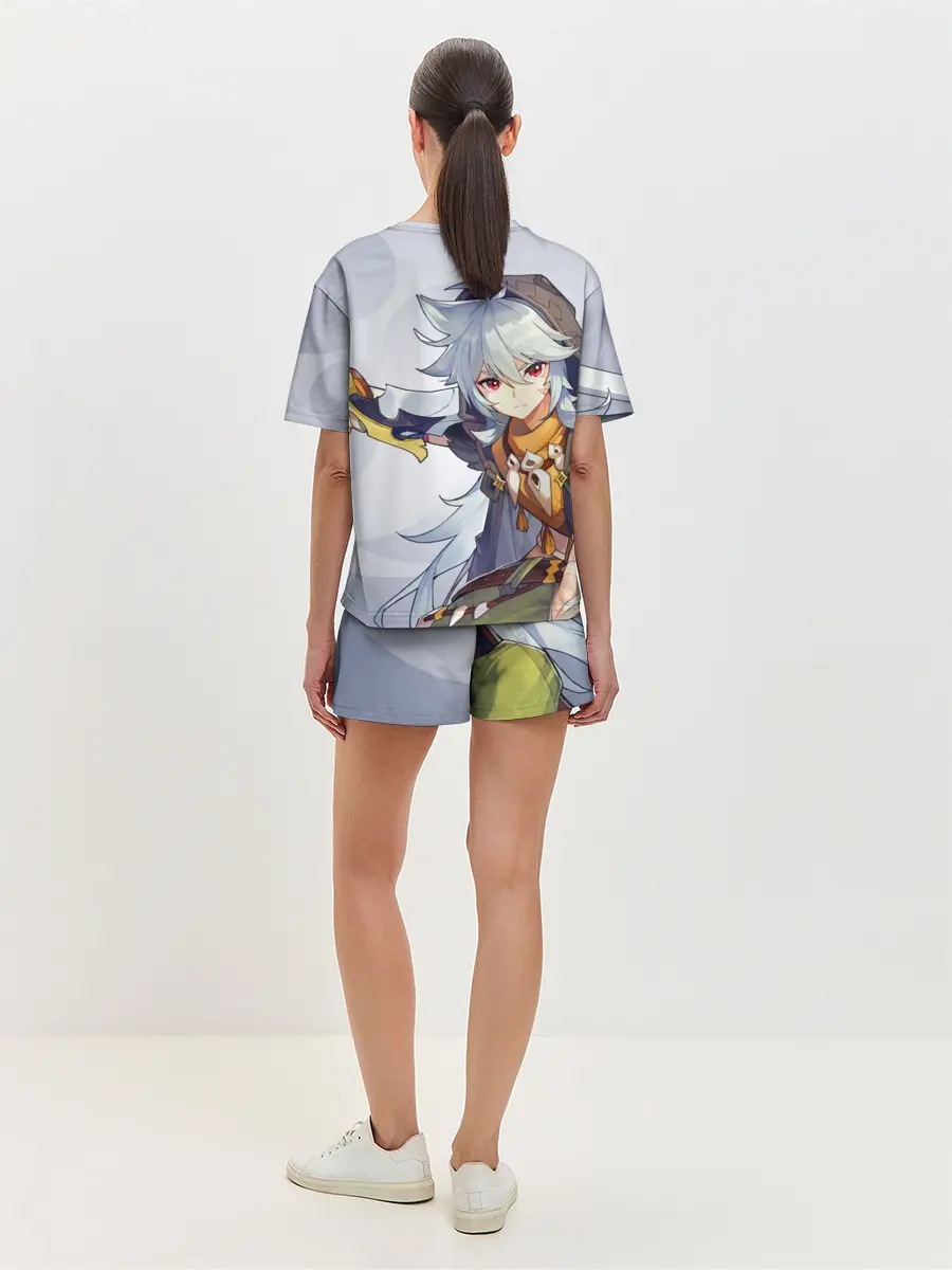 Женская пижама с шортами / GENSHIN IMPACT, РЭЙЗОР
