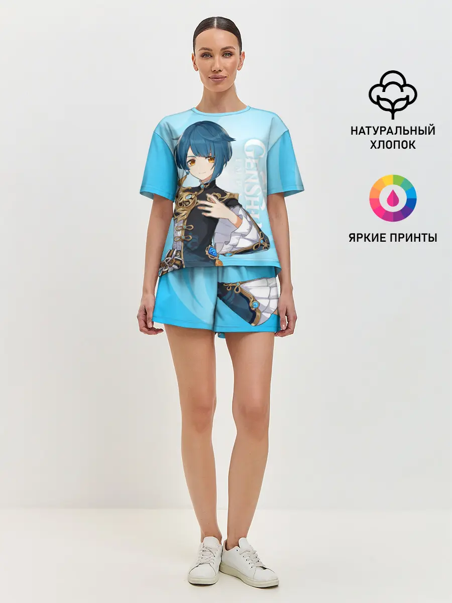 Женская пижама с шортами / GENSHIN IMPACT, СИН ЦЮ