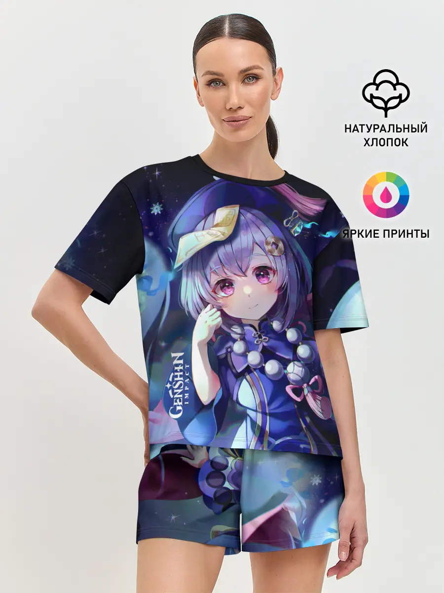Женская пижама с шортами / GENSHIN IMPACT