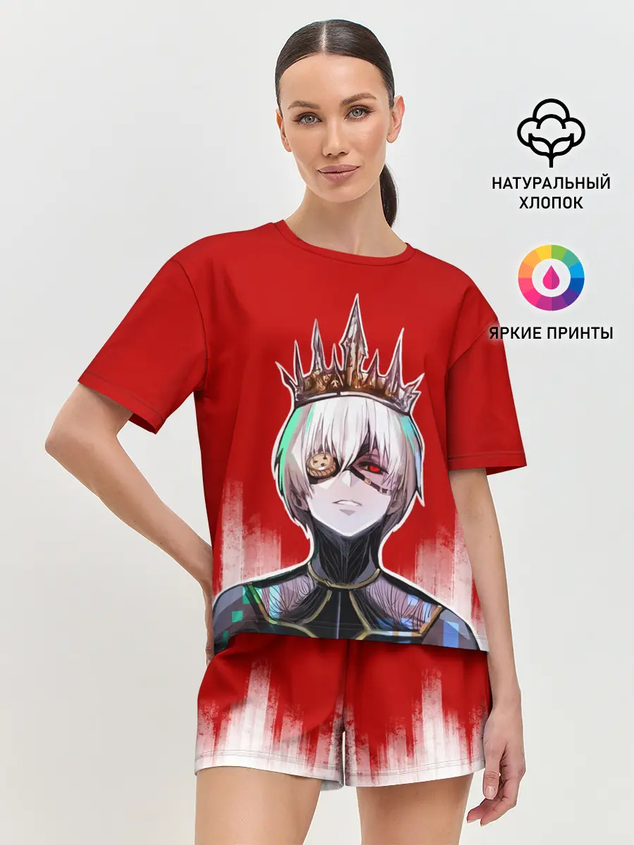 Женская пижама с шортами / Ken King