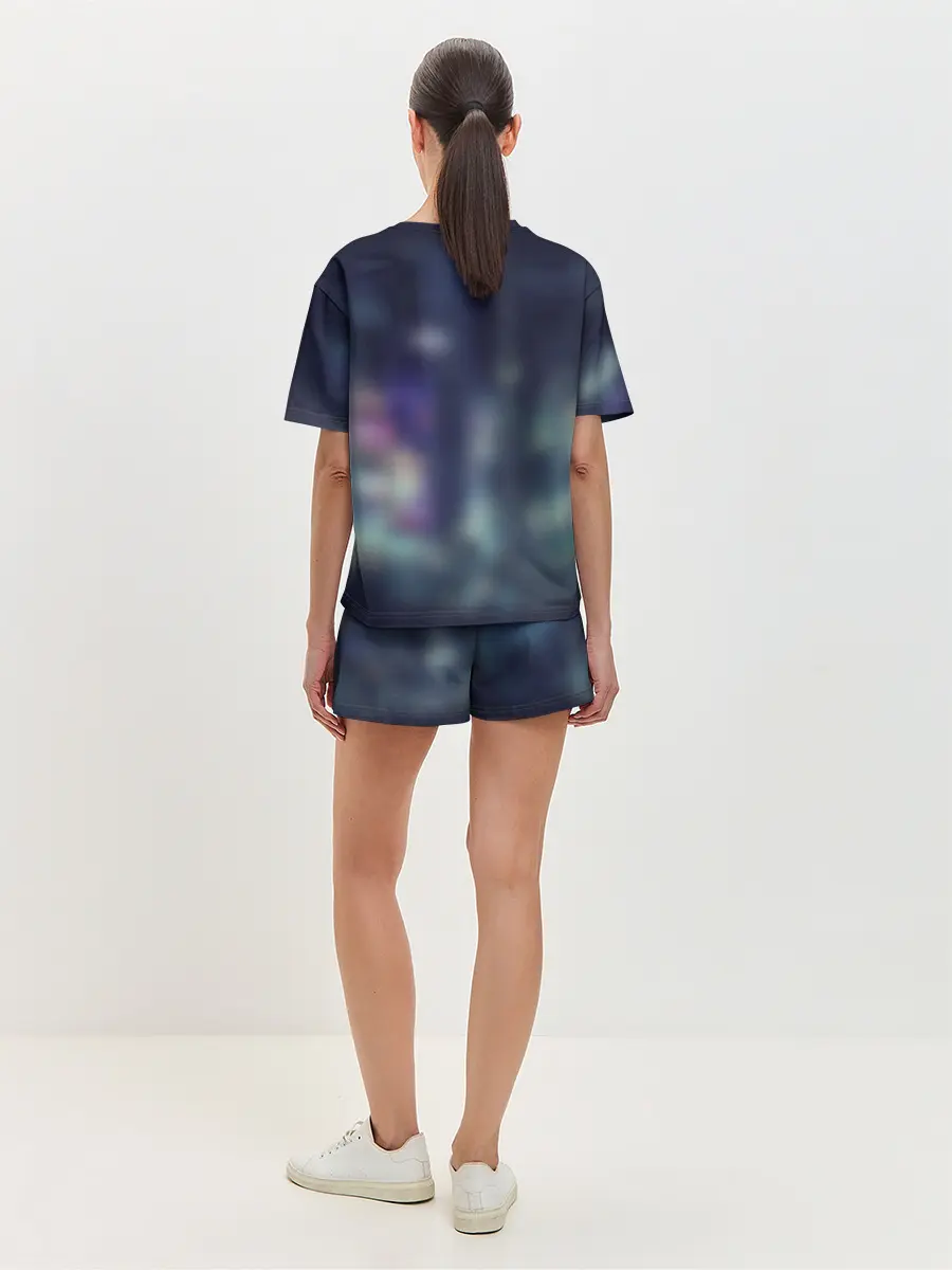 Женская пижама с шортами / Welcome to Night City