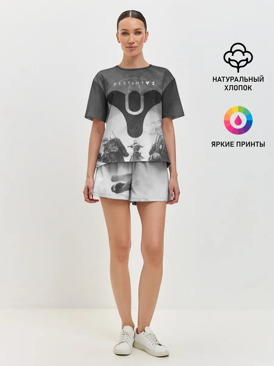 Женская пижама с шортами / DESTINY