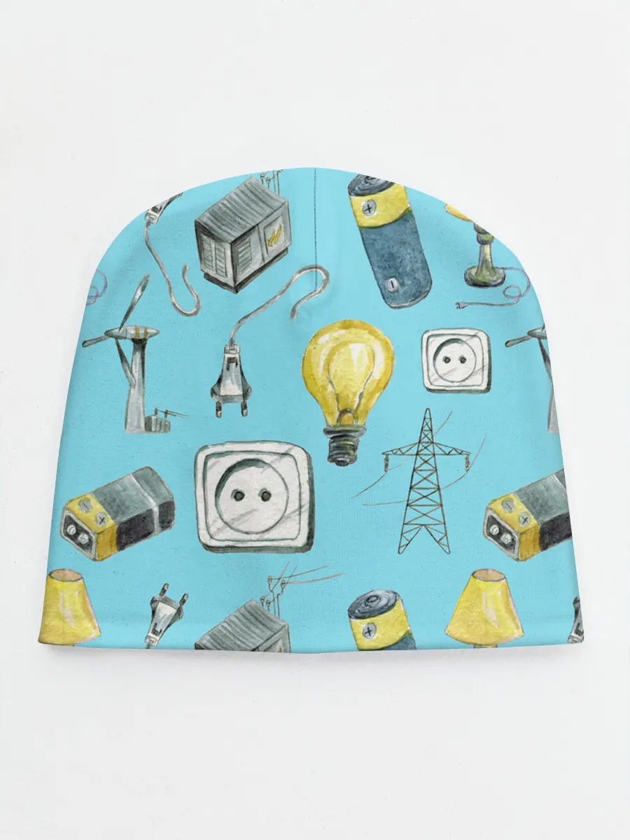 Детская шапка / Electricity and wires
