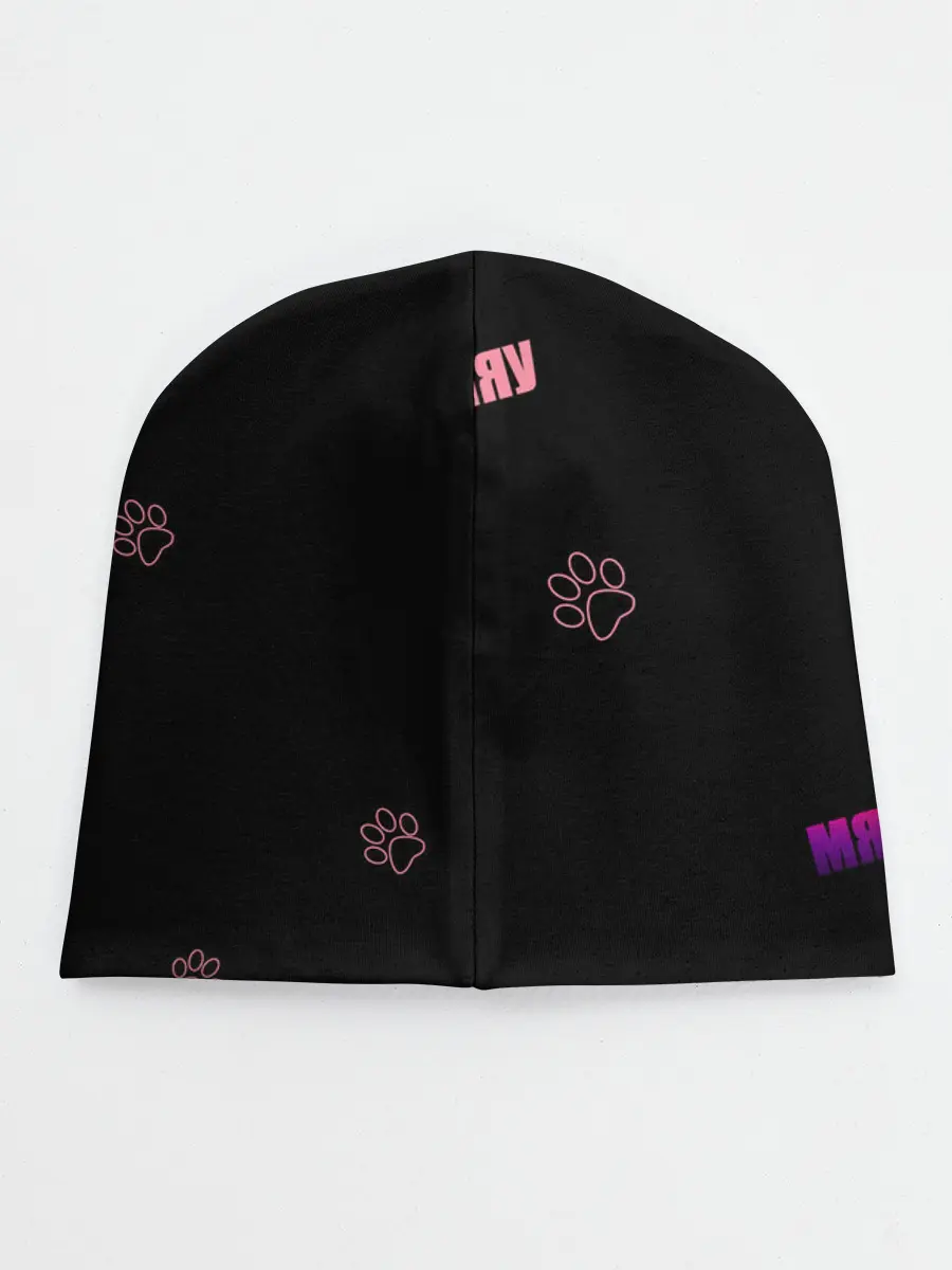 Детская шапка / Котик-антидепрессант