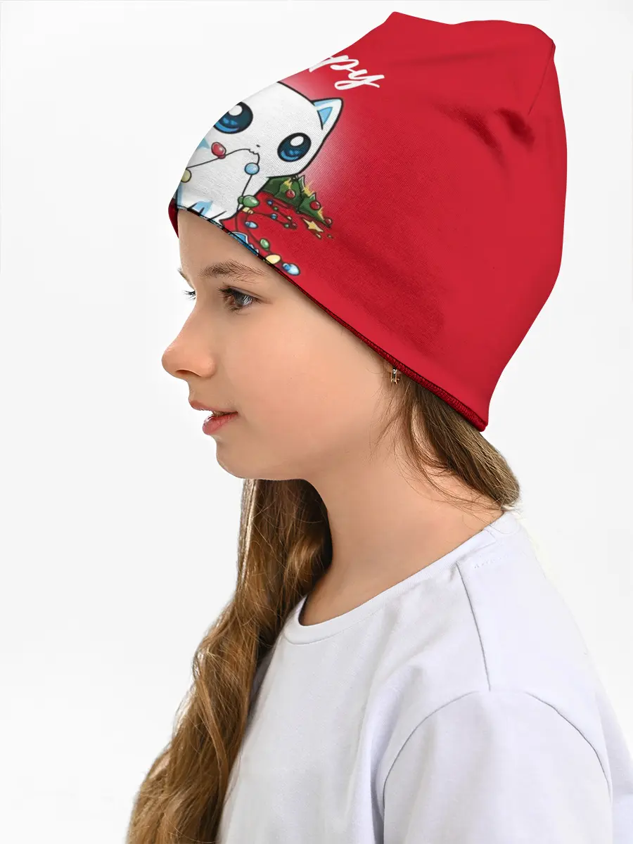 Детская шапка / Happy Catmas