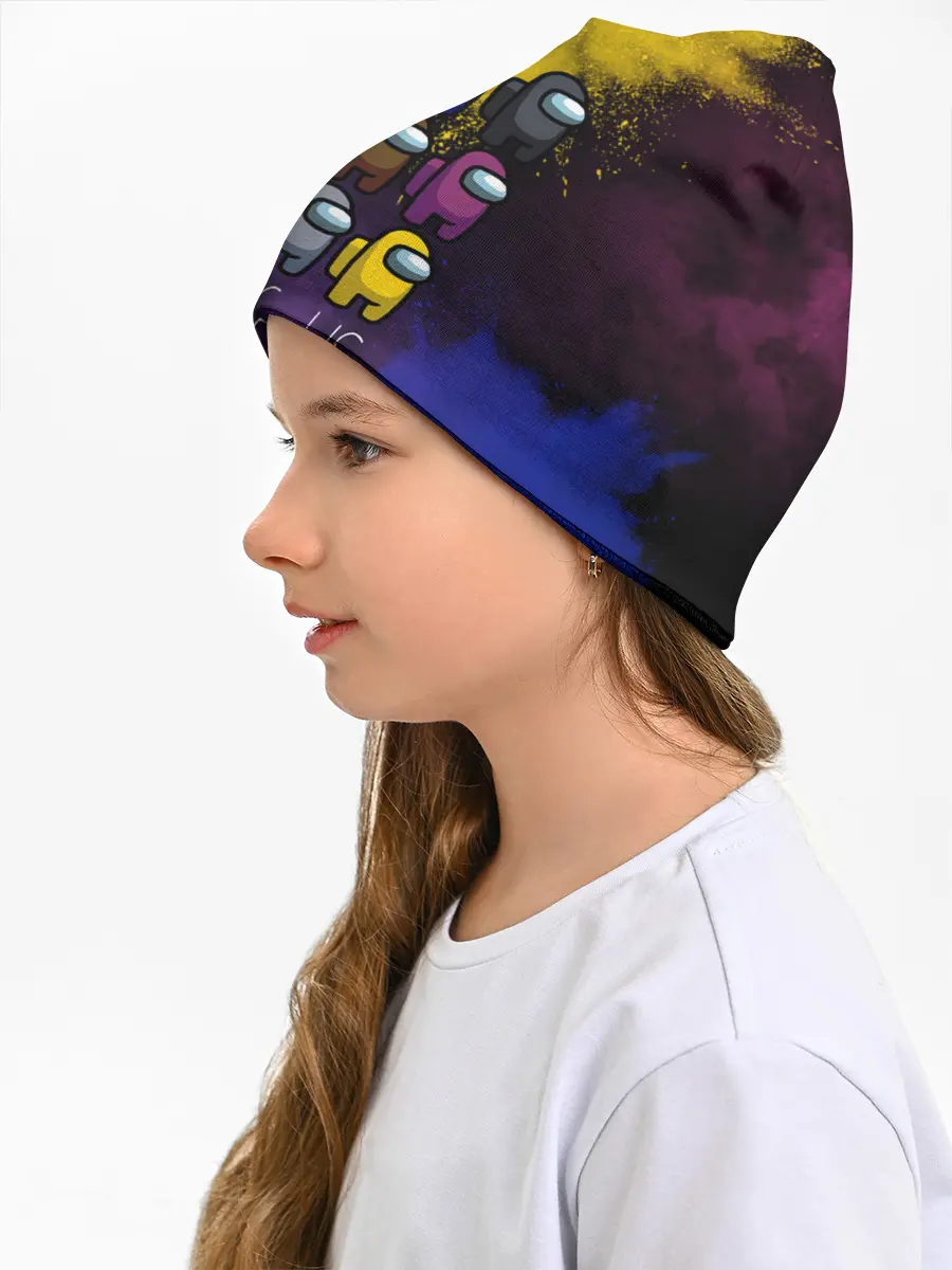 Детская шапка / AMONG US.