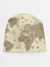 Детская шапка / Карта мира