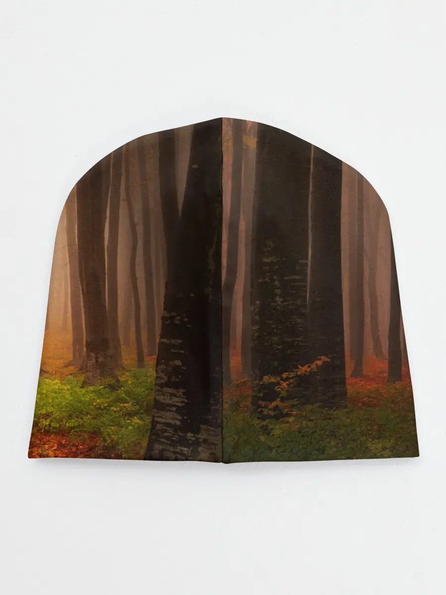 Детская шапка / Осенний лес