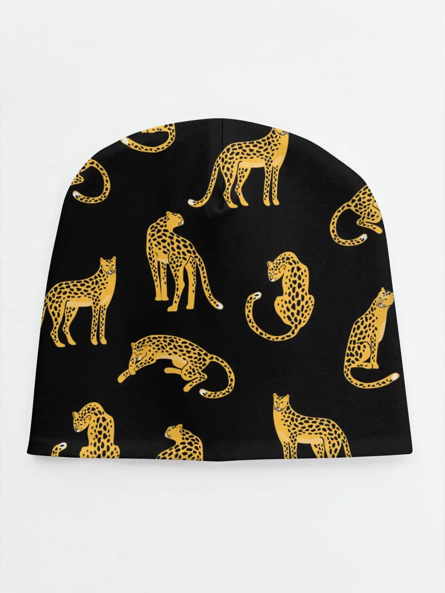 Детская шапка / Леопарды