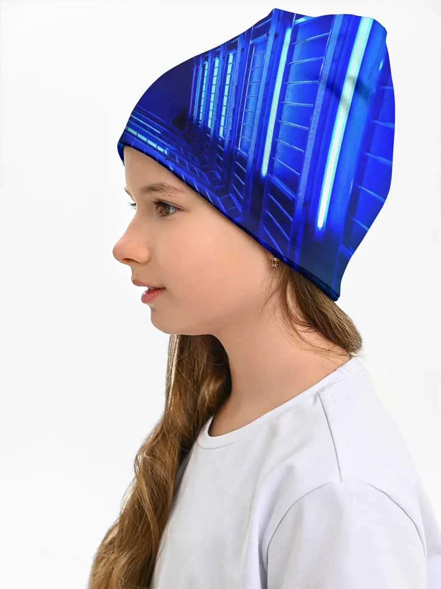 Детская шапка / Неоновый тоннель