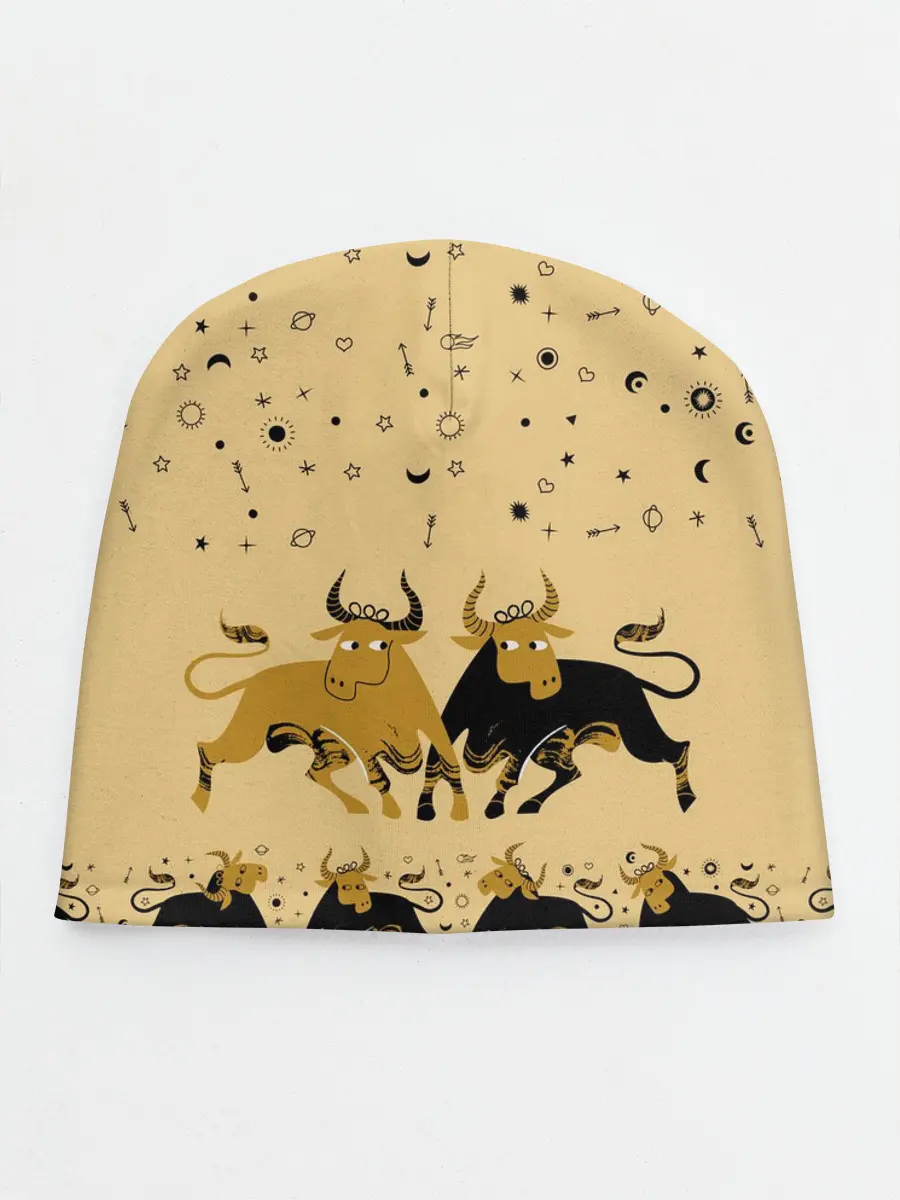 Детская шапка / год быка