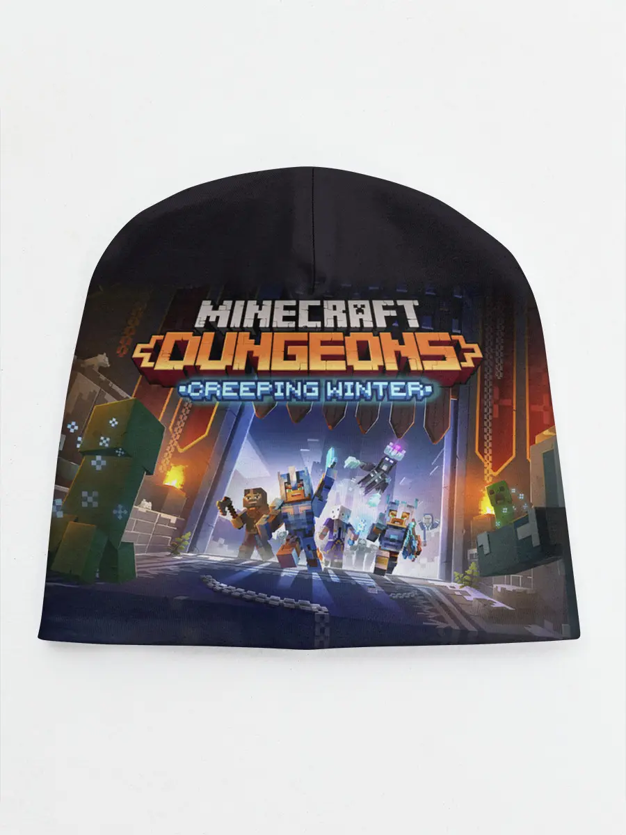 Детская шапка / Minecraft Dungeons