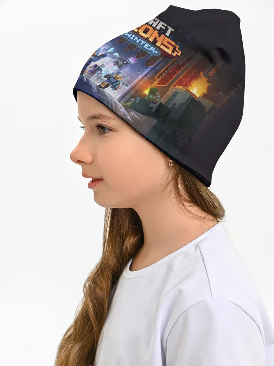 Детская шапка / Minecraft Dungeons