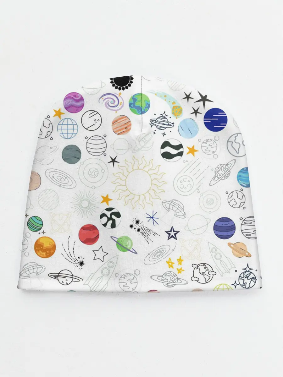 Детская шапка / космос