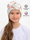 Детская шапка / Акварельные лисички