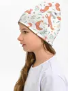 Детская шапка / Акварельные лисички