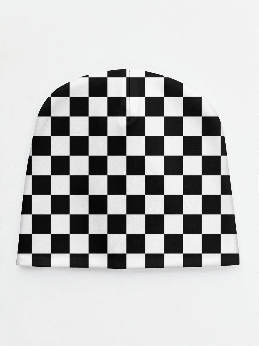 Детская шапка / Шахматка