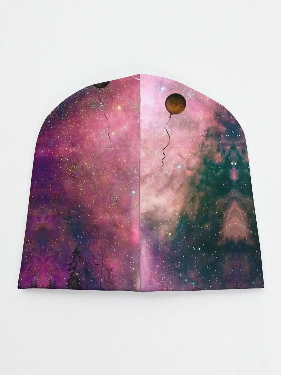 Детская шапка / Девочка и космос