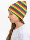 Детская шапка / Радуга