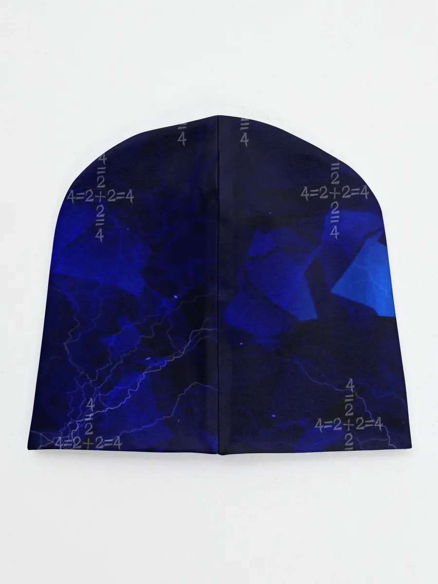 Детская шапка / Математика - тяжелая наука