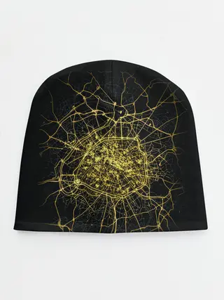 Детская шапка / Ночная карта Парижа