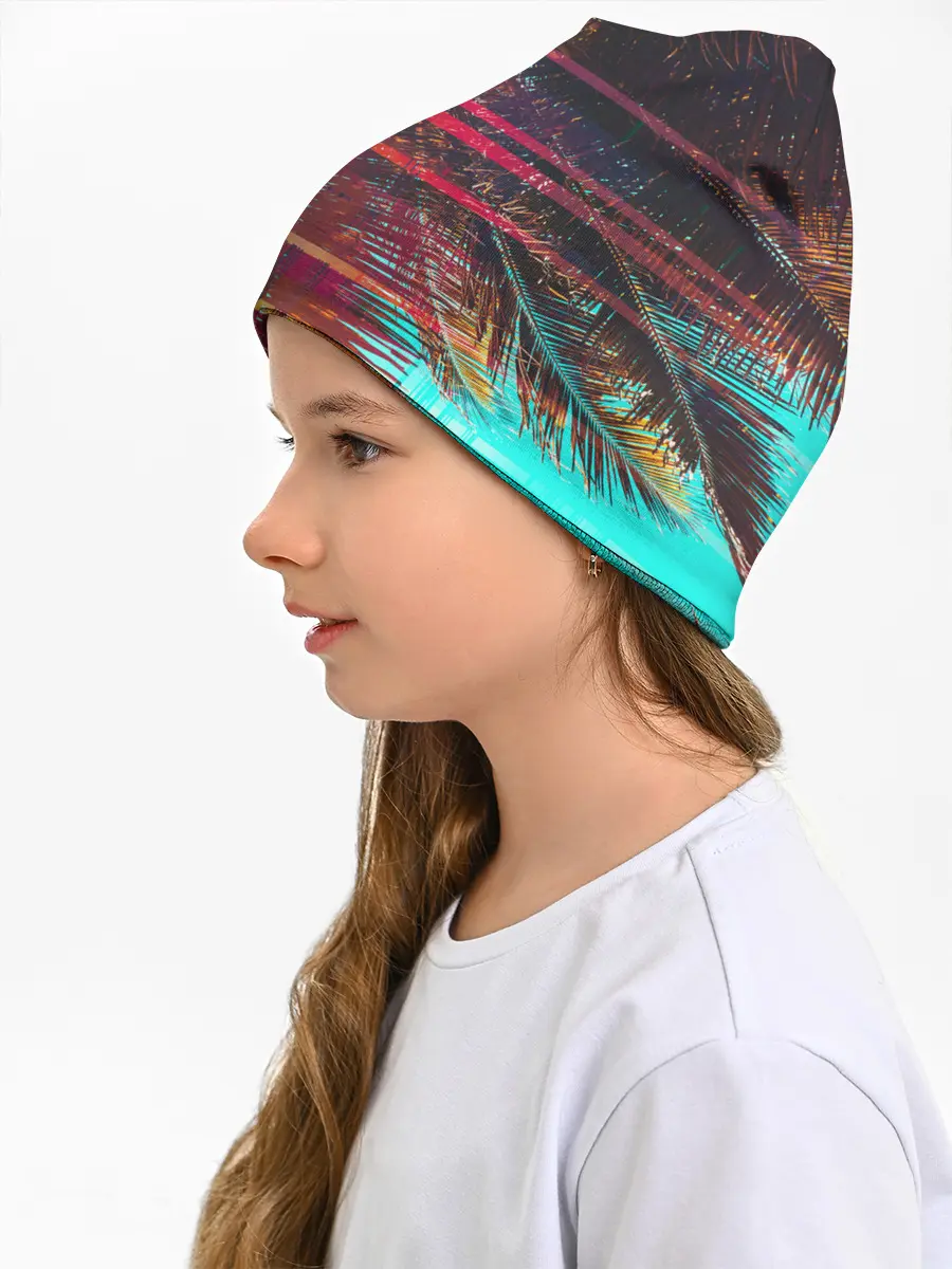 Детская шапка / Palm glitch art